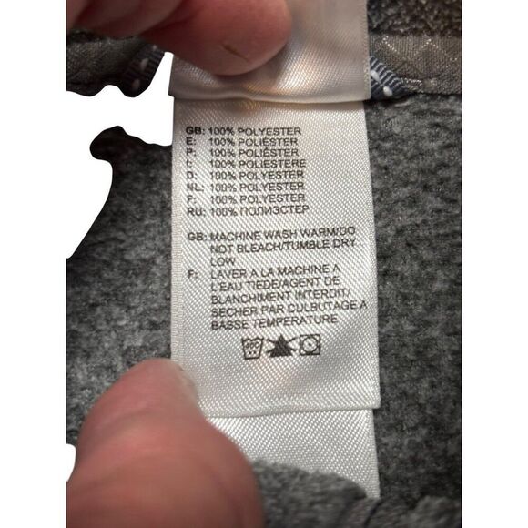 The North Face Womens Grey 1/4 Zip Fleece Pullover M/M - Picture 4 of 7